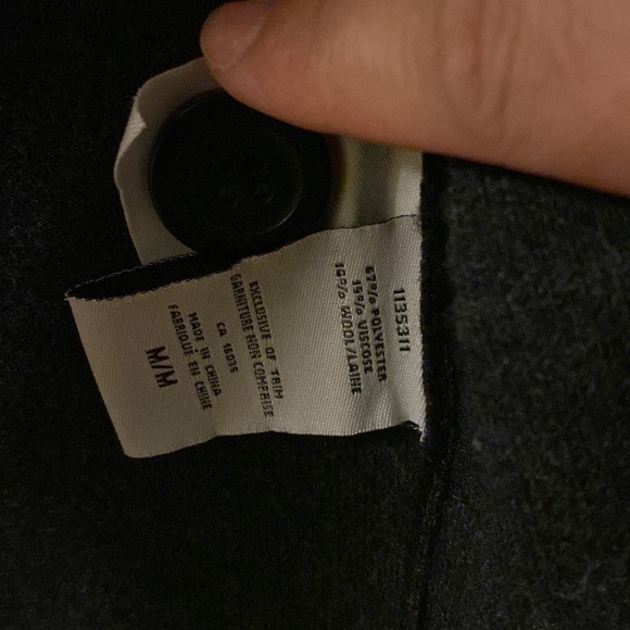 Catherine Malandrino wool blended black cardigan - Picture 5 of 6